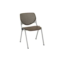KOOL SERIES Armless Big and Tall Poly Stack Chair with 400 lb Capacity