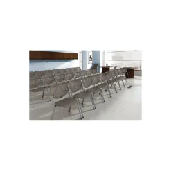 KOOL SERIES Armless Big and Tall Poly Stack Chair with 400 lb Capacity