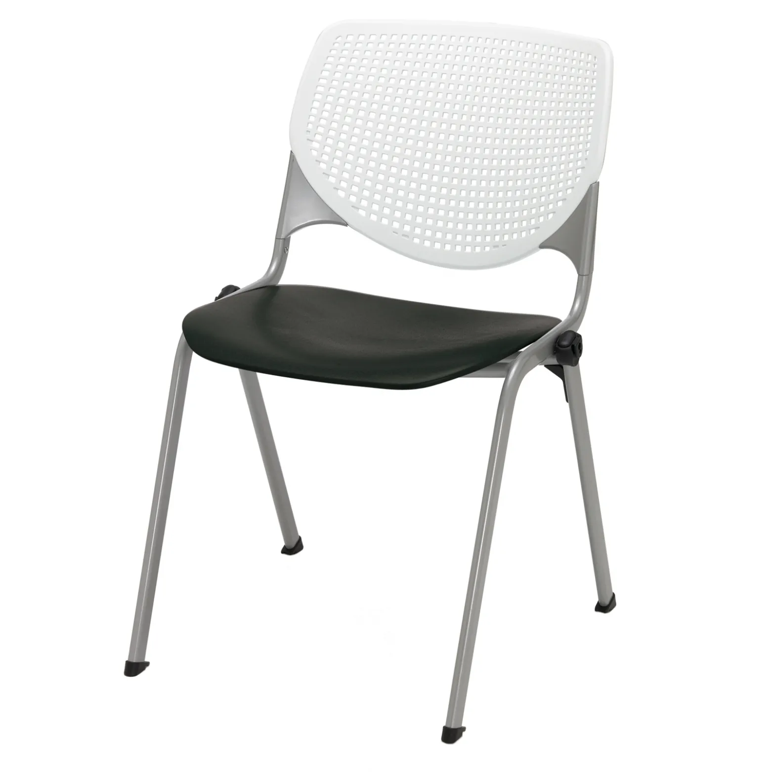 KOOL SERIES Armless Big and Tall Poly Stack Chair with 400 lb Capacity