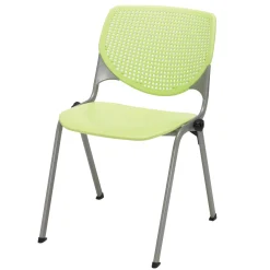KOOL SERIES Armless Big and Tall Poly Stack Chair with 400 lb Capacity
