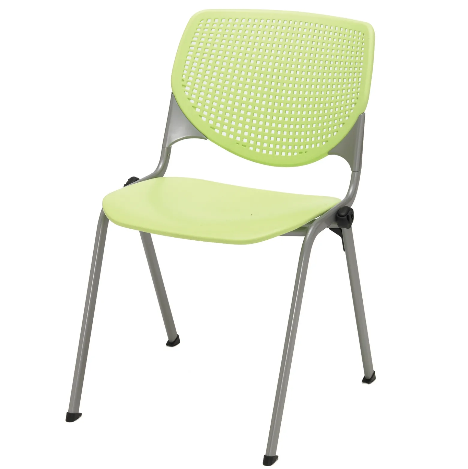 KOOL SERIES Armless Big and Tall Poly Stack Chair with 400 lb Capacity