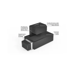 KwikBoost EdgePower Clamp-On Desktop Charging Unit