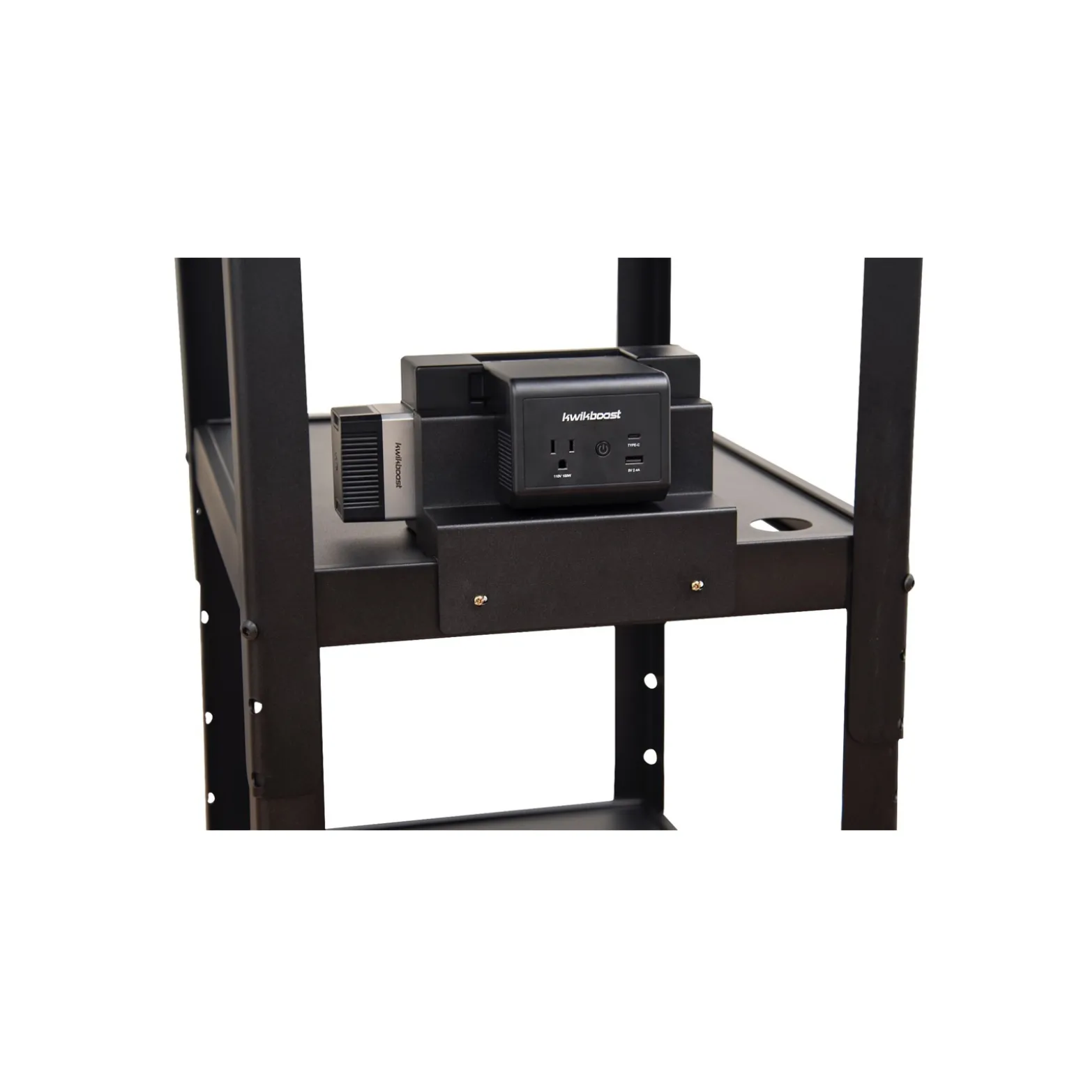 KwikBoost EdgePower® Metal AV Cart Attachment Bracket