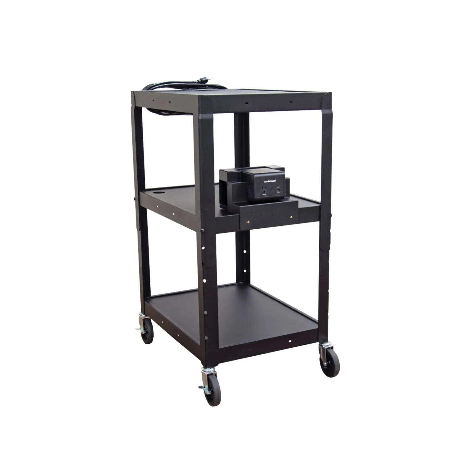 KwikBoost EdgePower® Metal AV Cart Attachment Bracket
