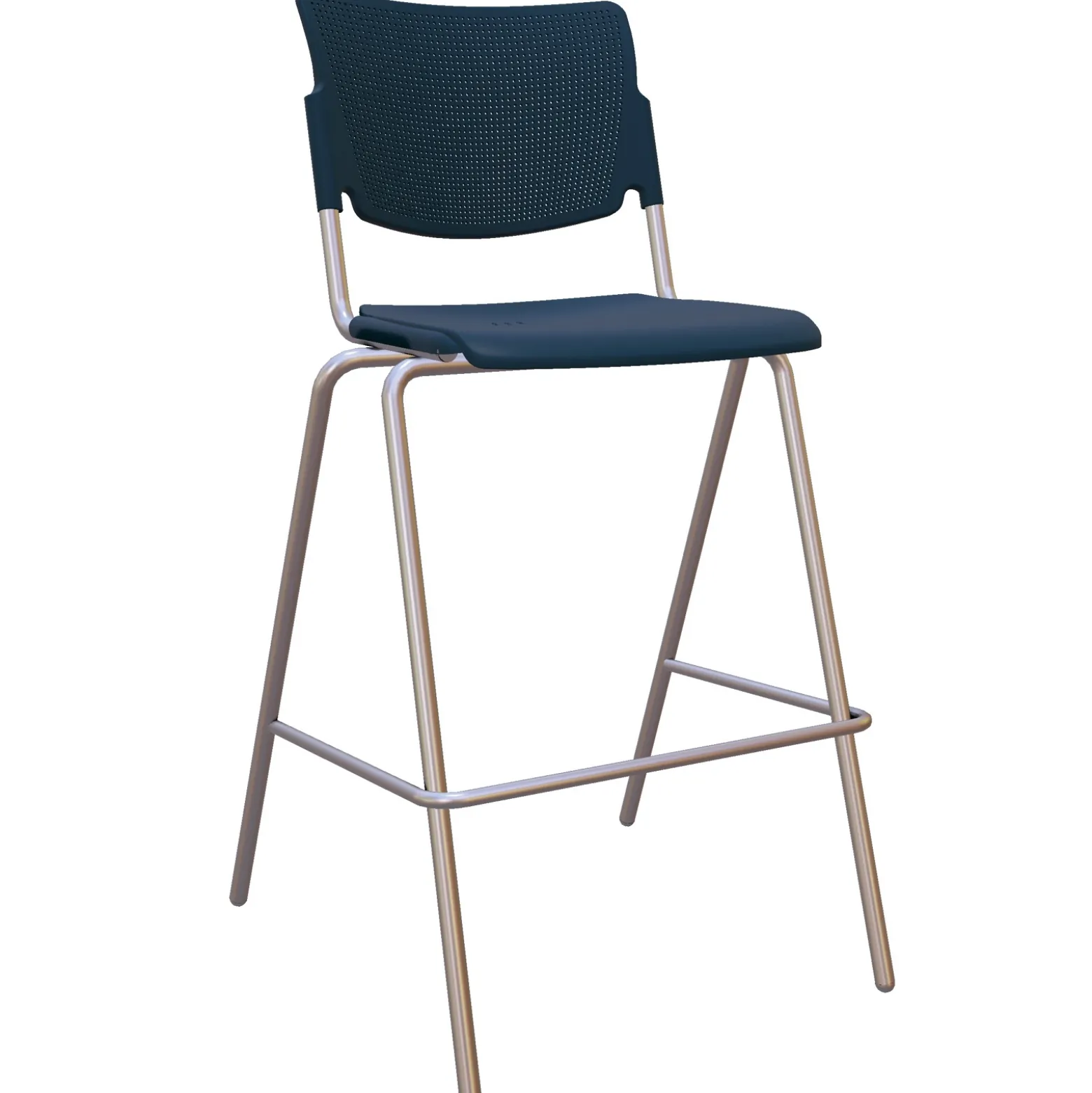 La Mia Poly Bar Height Stacking Stool - 2 Pack