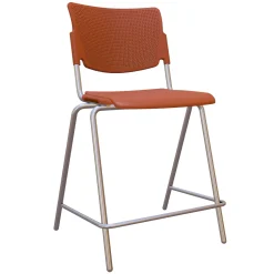 La Mia Poly Counter Height Stacking Stool - 2 Pack
