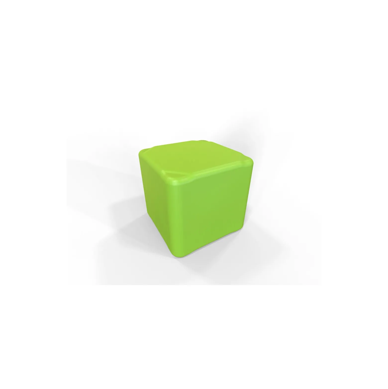 Large Cube Ottoman - 17.75"W x 17.75"D x 16.5"H