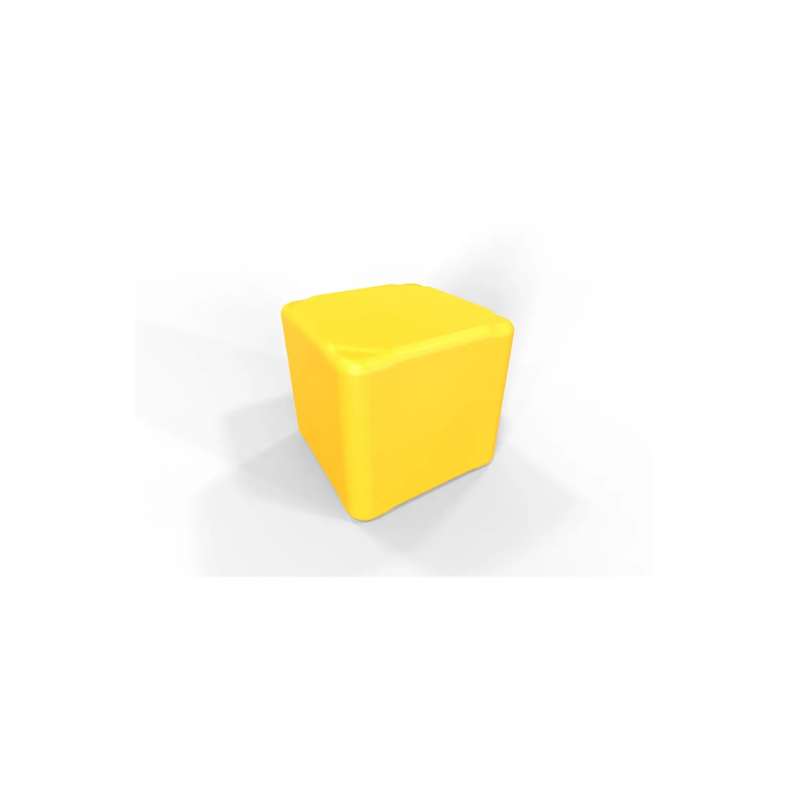 Large Cube Ottoman - 17.75"W x 17.75"D x 16.5"H