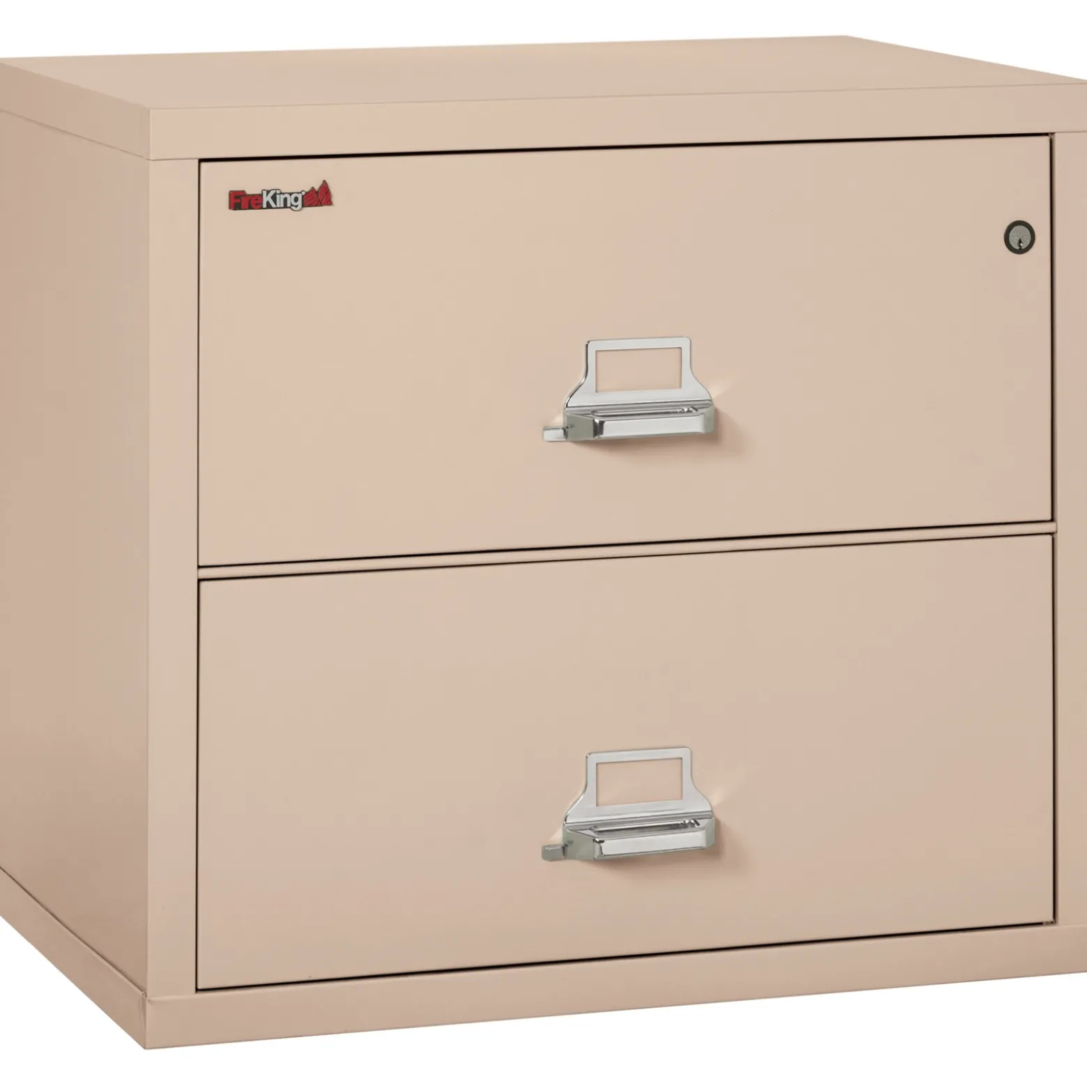 Lateral Fireproof File with Two Drawers 31"W