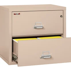 Lateral Fireproof File with Two Drawers 31