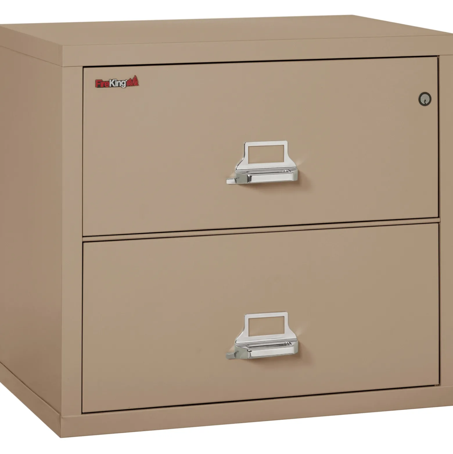 Lateral Fireproof File with Two Drawers 31"W
