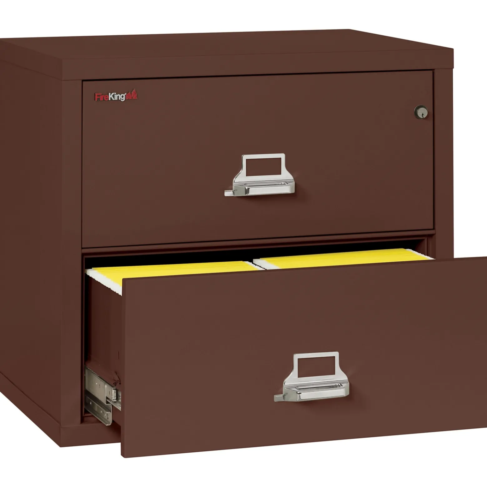 Lateral Fireproof File with Two Drawers 31"W