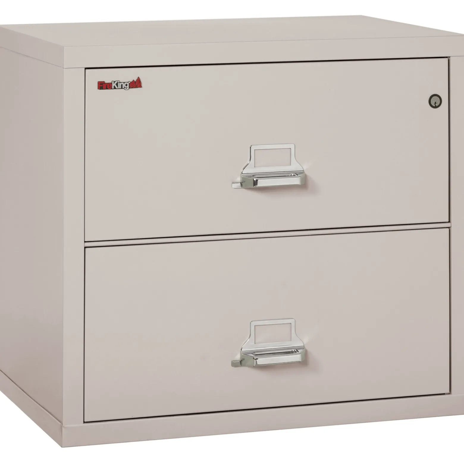 Lateral Fireproof File with Two Drawers 31"W