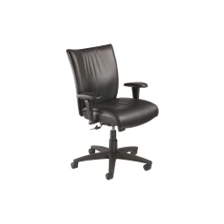 Leather Mid-Back Managers Chair