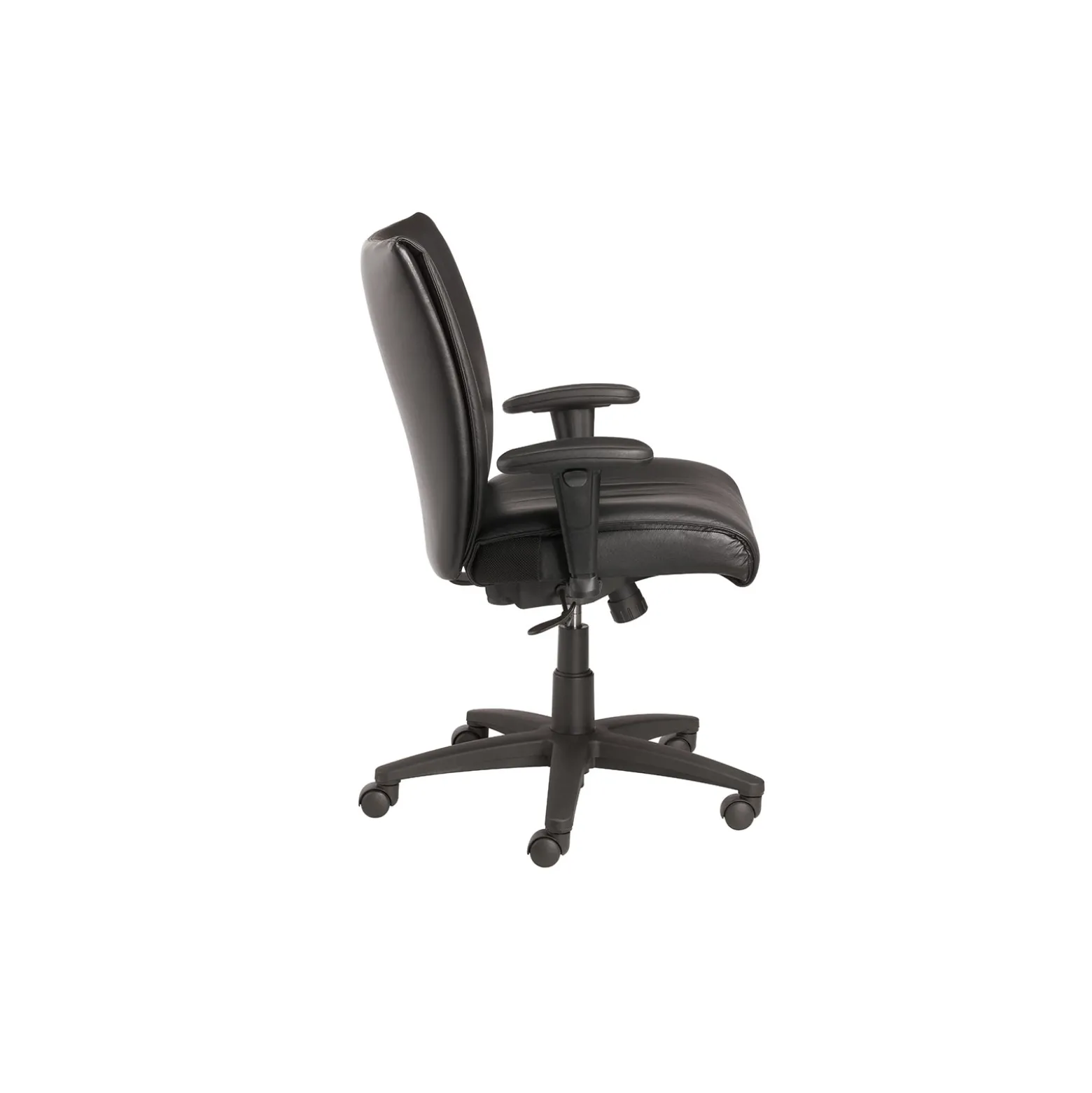 Leather Mid-Back Managers Chair