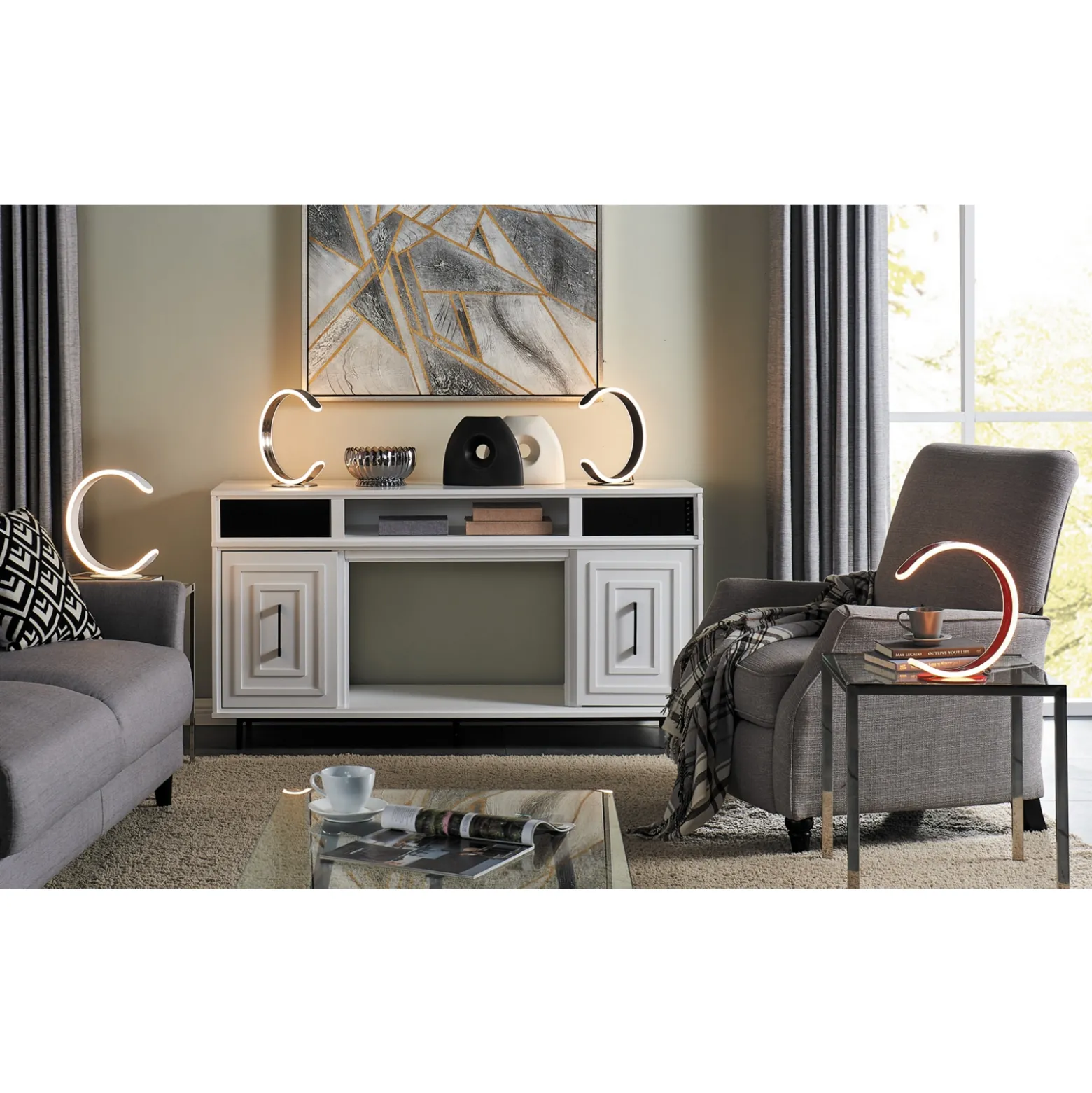 LED Accent Table Lamp - 12.5"H