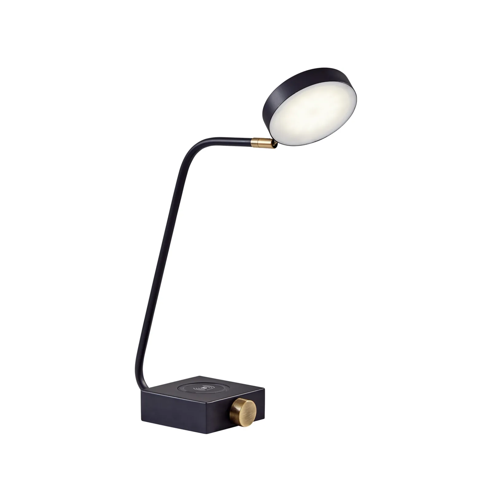 LED Desk Lamp with Charging Pad
