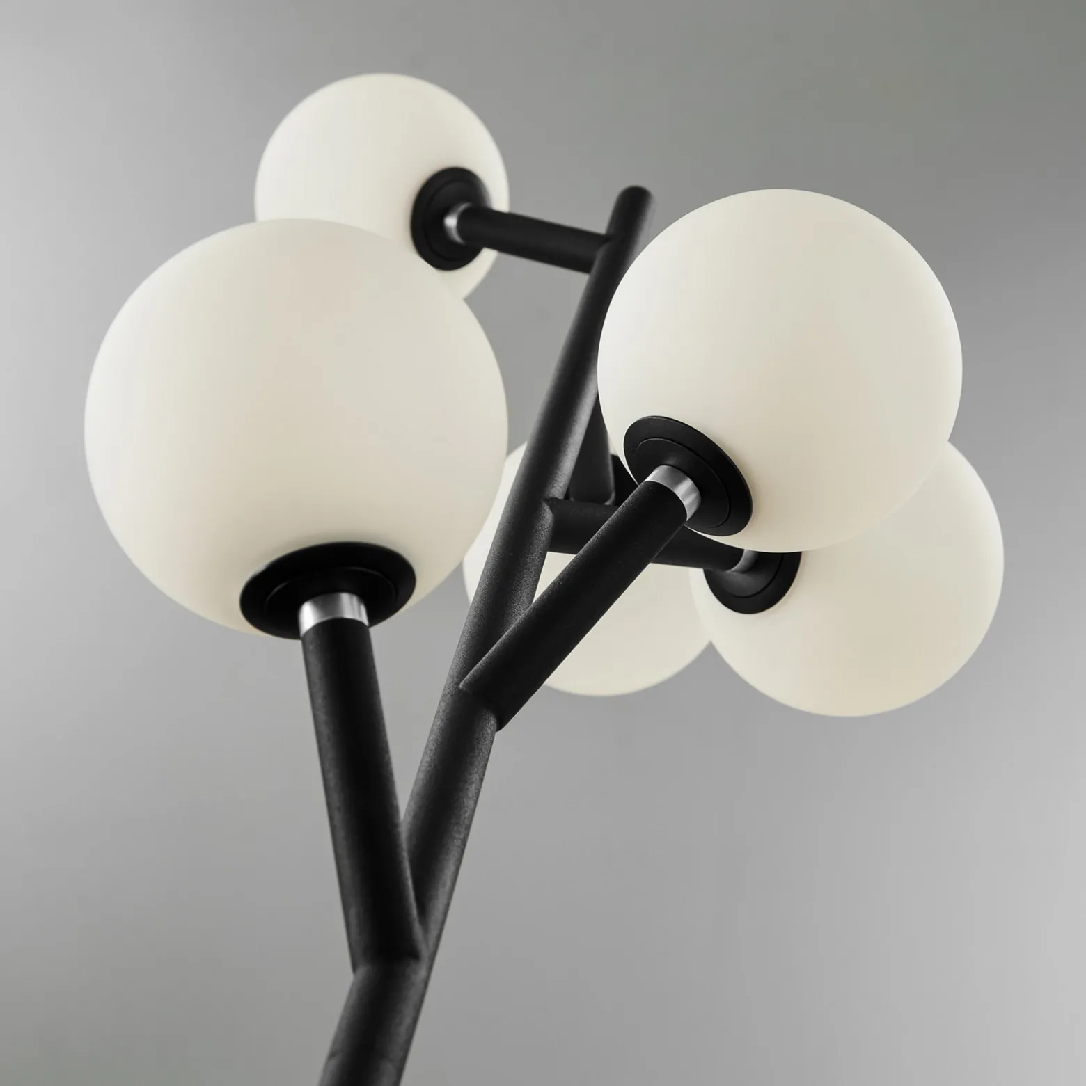 LED 5-Lite Floor Lamp Globe Tree - 71.5"H