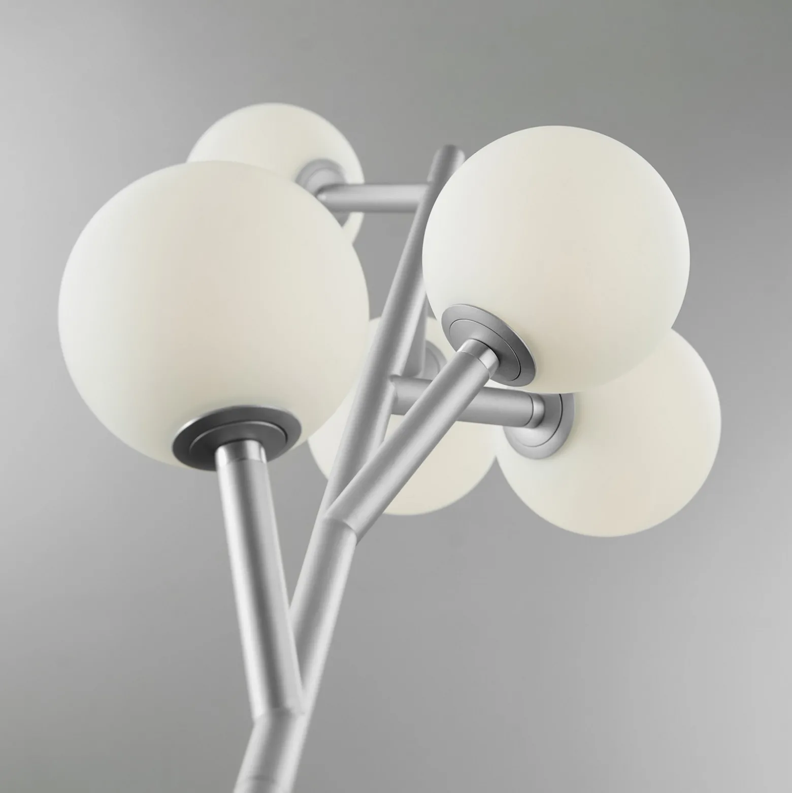 LED 5-Lite Floor Lamp Globe Tree - 71.5"H