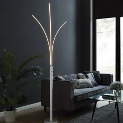 LED 3-Lite Mini Arch Floor Lamp - 80.75"H