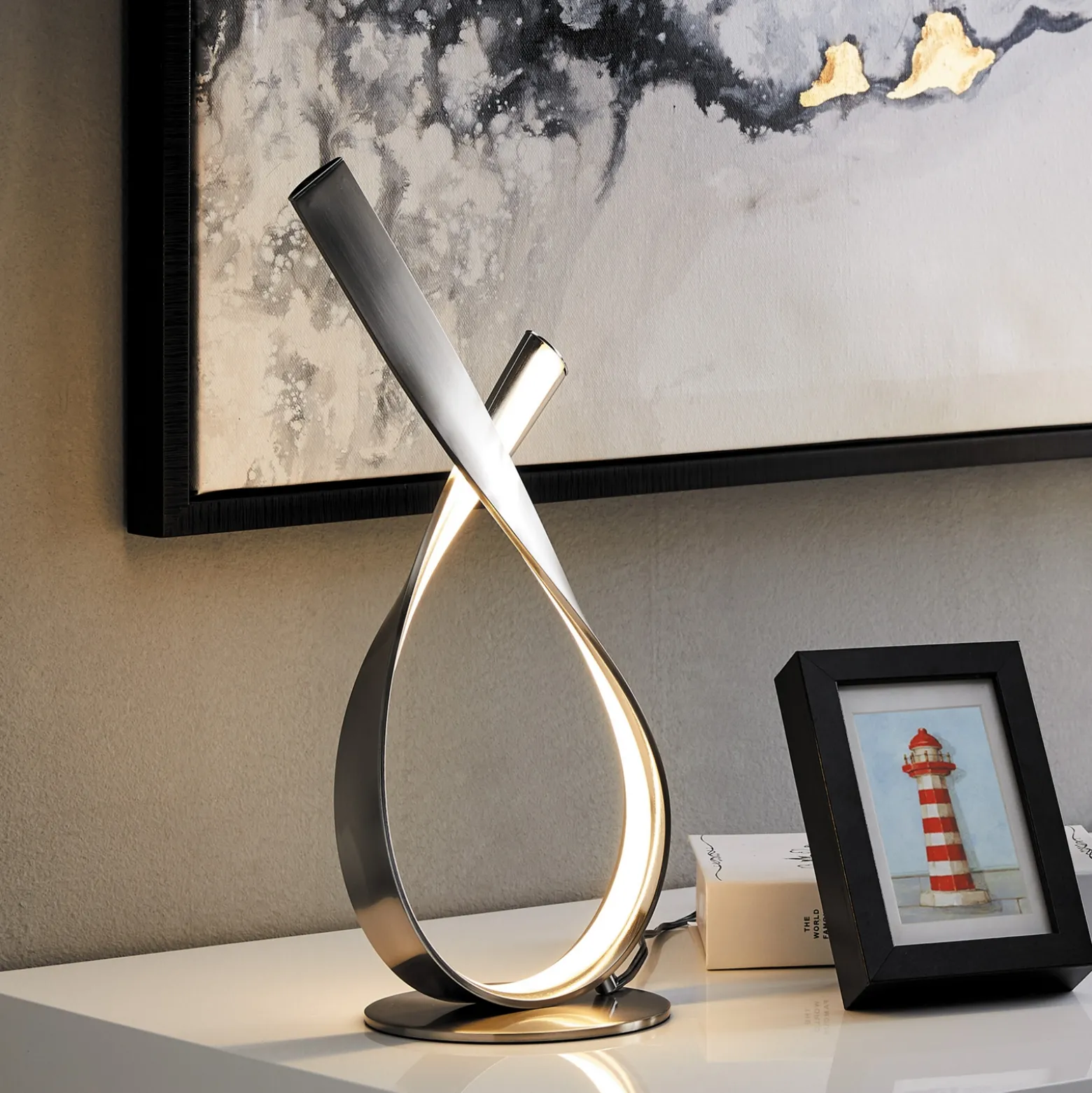 LED Table Lamp Accent - 15.5"H