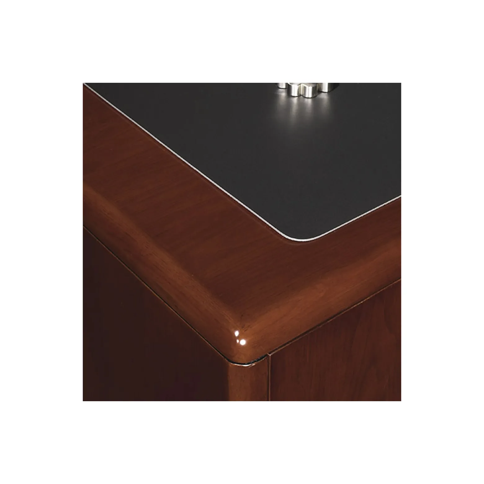 Left L-Shape Desk with Bow Top