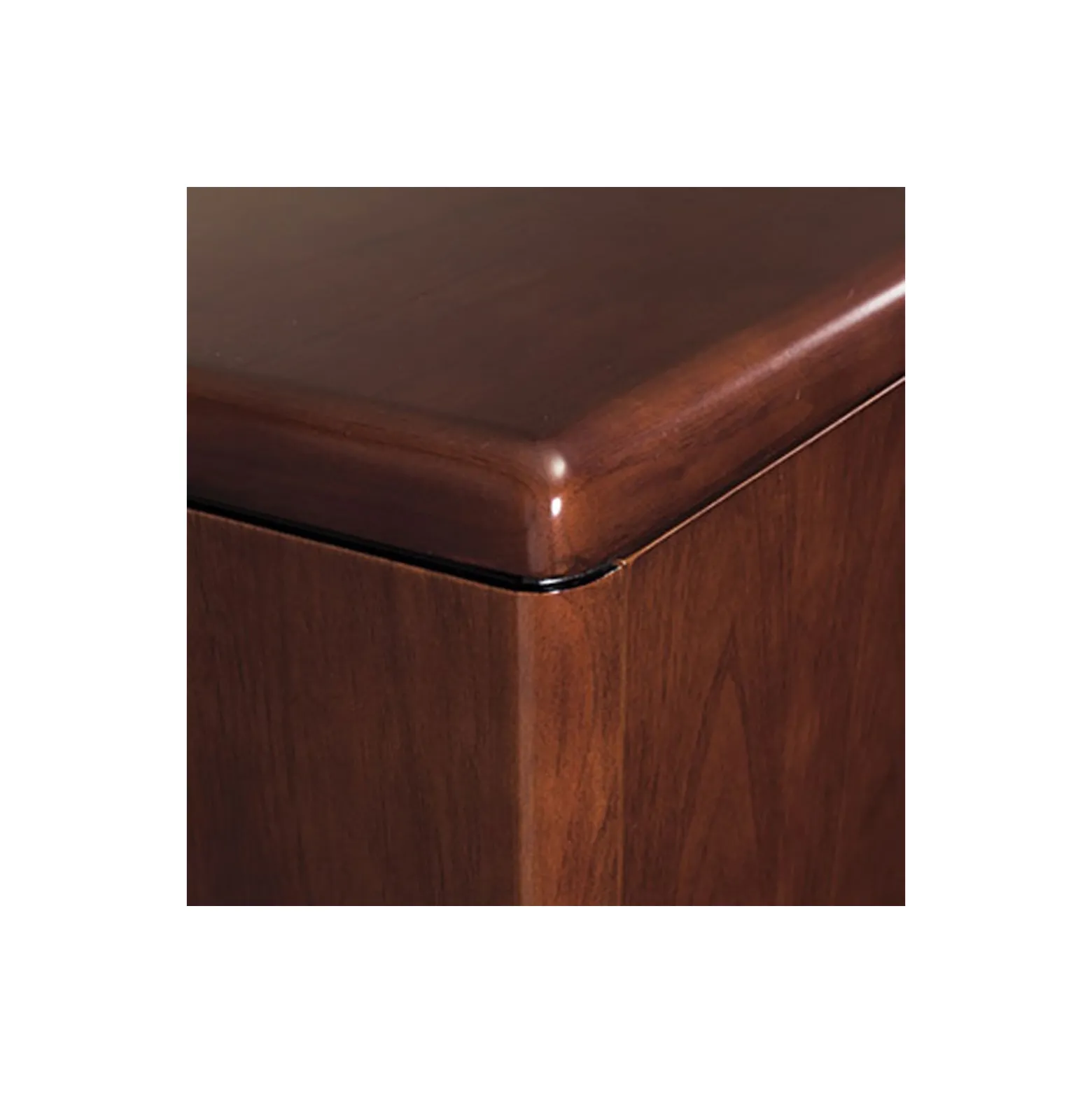 Left L-Shape Desk with Bow Top
