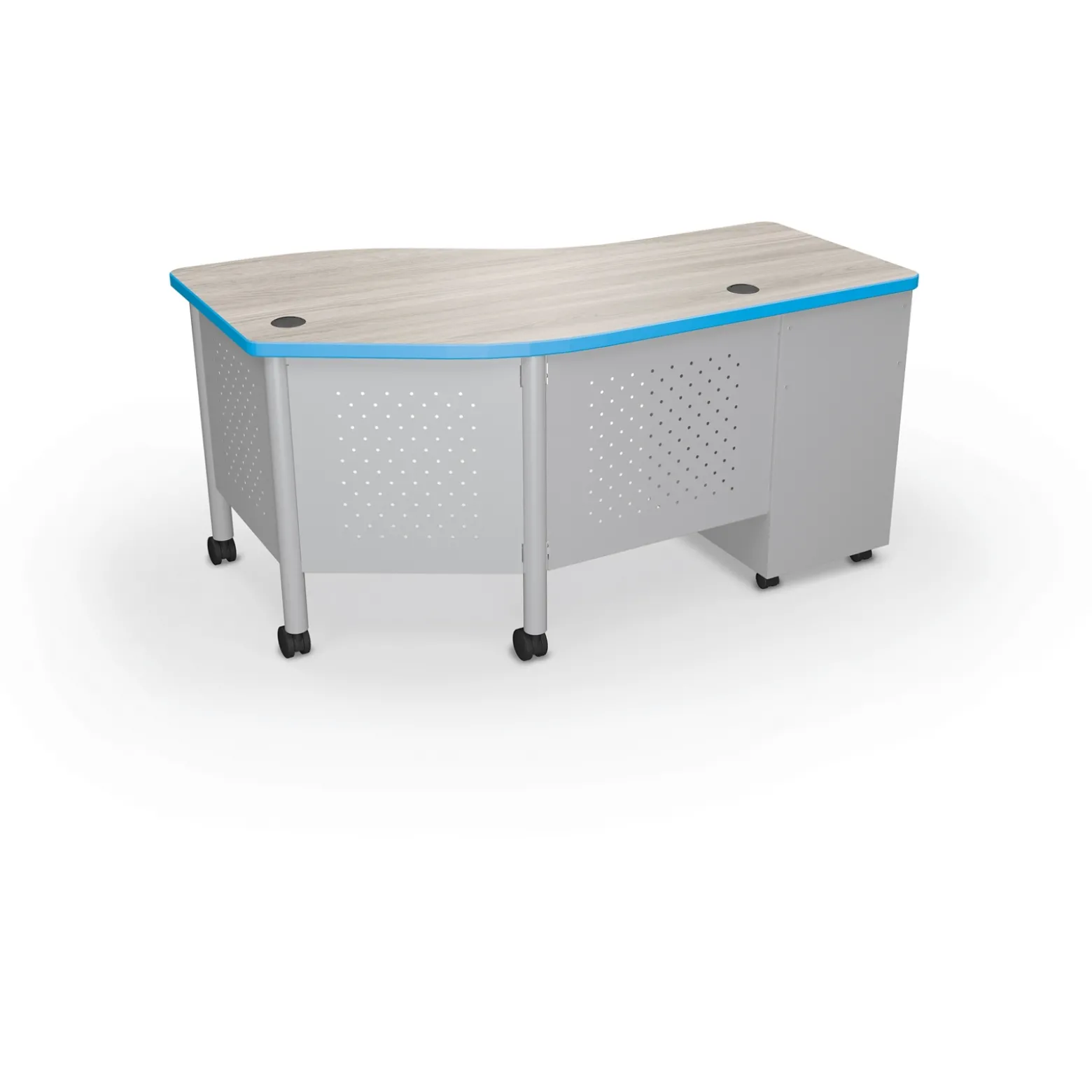 Left-Handed Instructor Desk - 60"W