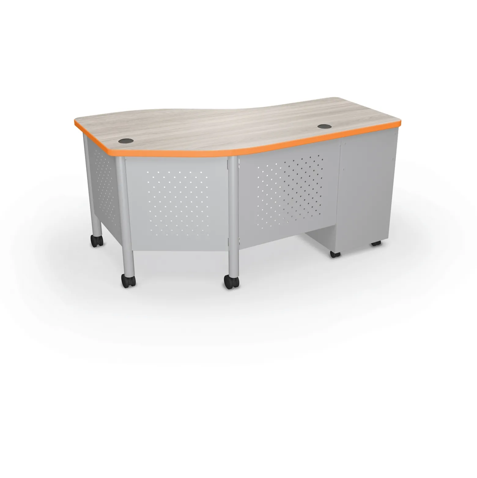 Left-Handed Instructor Desk - 60"W