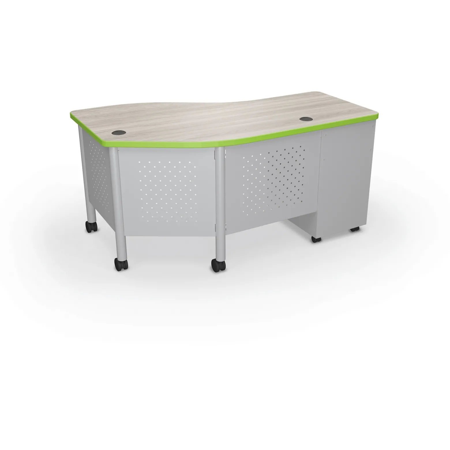 Left-Handed Instructor Desk - 60"W