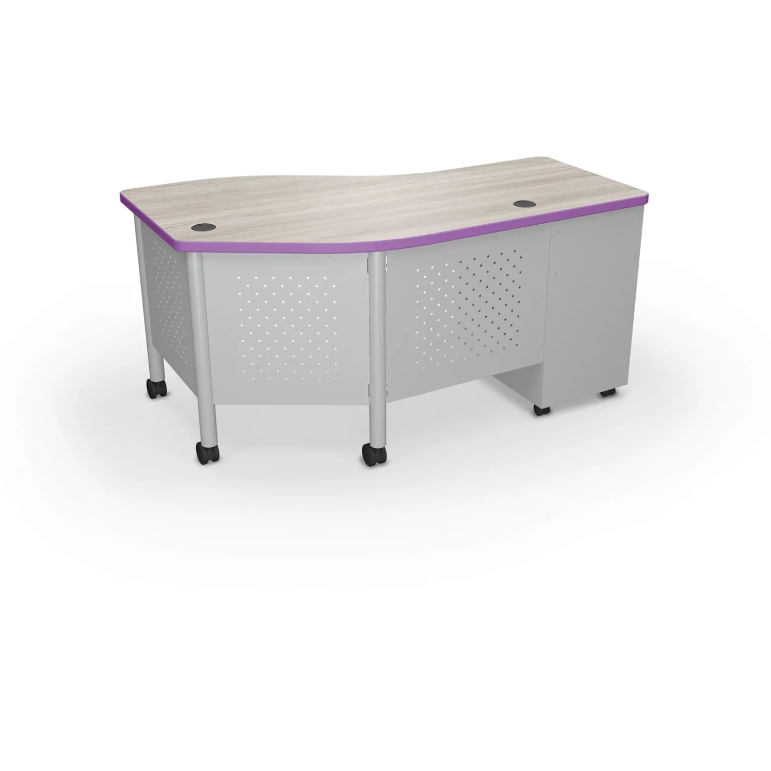 Left-Handed Instructor Desk - 60"W