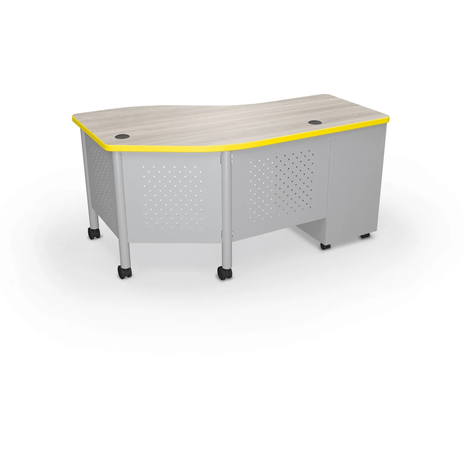 Left-Handed Instructor Desk - 60"W