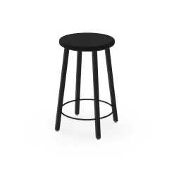 4-Legged Square Tube Stool with Laminate Seat - 24