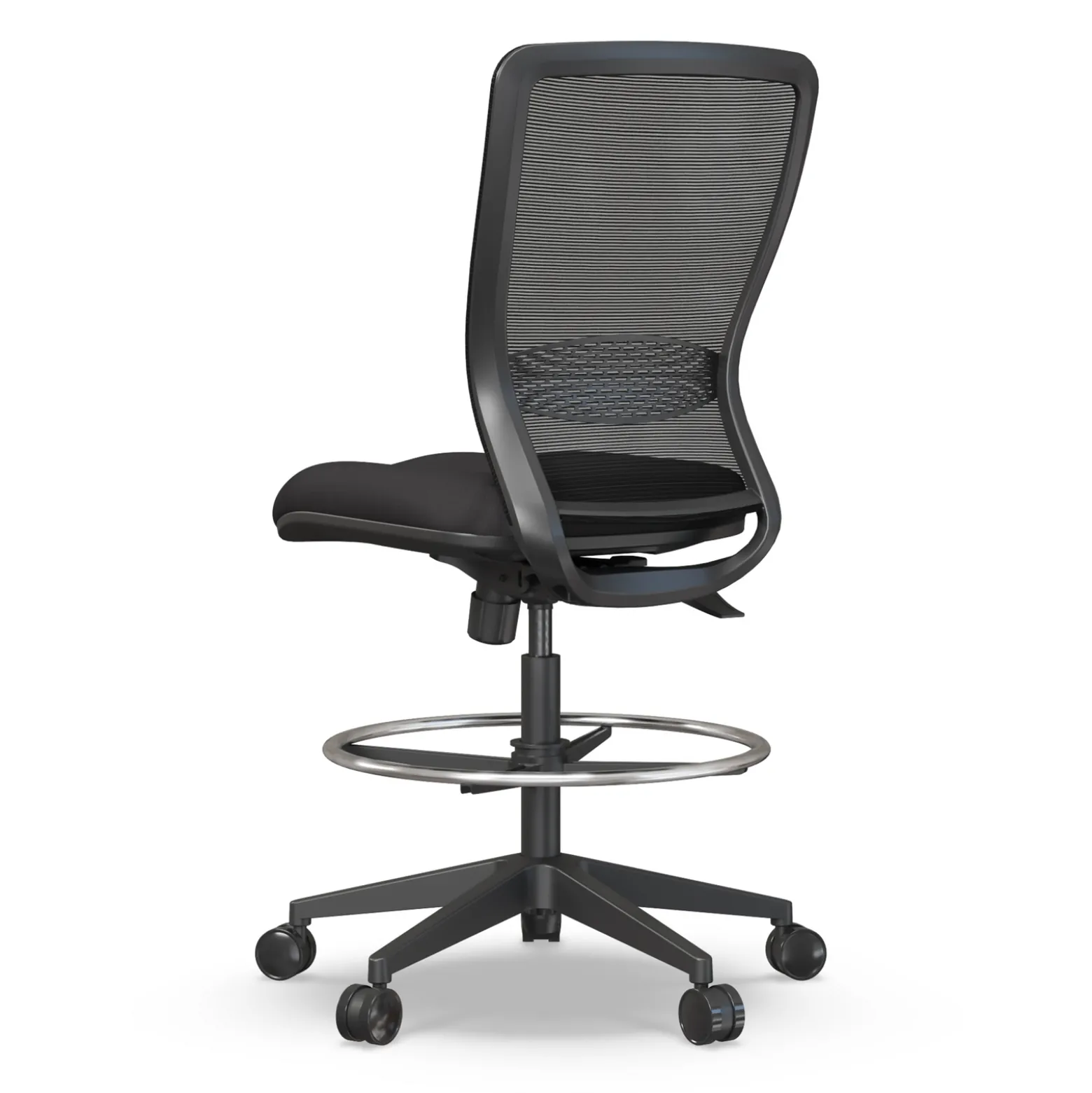 Level Armless Office Stool
