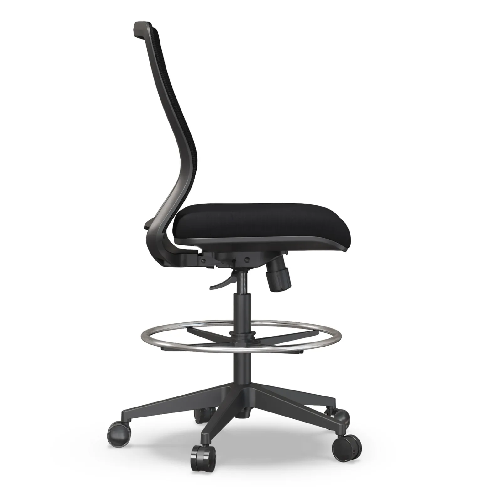 Level Armless Office Stool