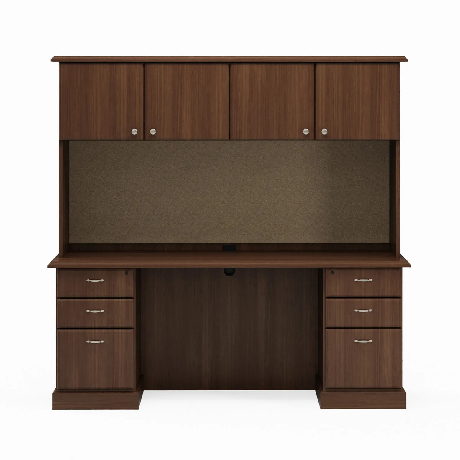 Liberty Credenza Desk w/ Hutch