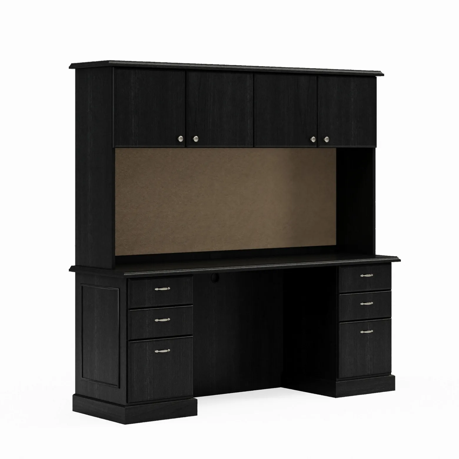Liberty Credenza Desk w/ Hutch