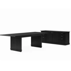 Liberty 8ft Conference Table w/ Storage Credenza