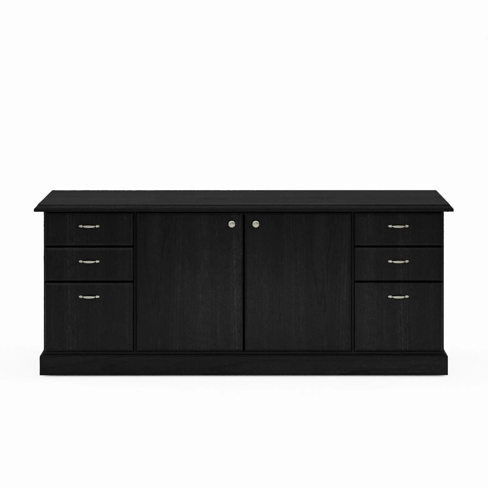 Liberty 8ft Conference Table w/ Storage Credenza