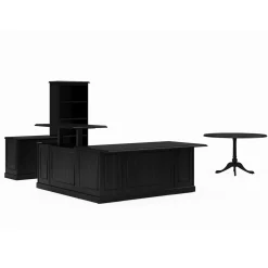 Liberty Height Adjustable L-Desk w/ Right Return Executive Suite