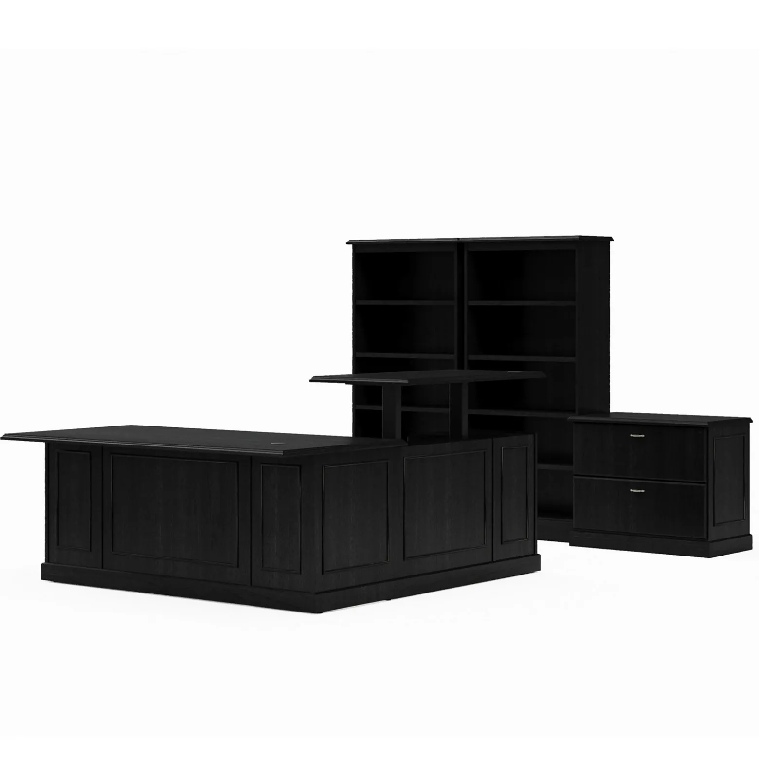 Liberty Height Adjustable L-Desk w/ Left Return Suite