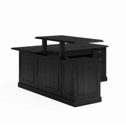 Liberty Height Adjustable L-Desk w/ Left Return Suite