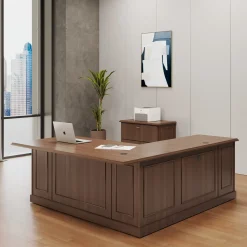 Liberty L-Shaped Desk w/ Left Return and Lateral File