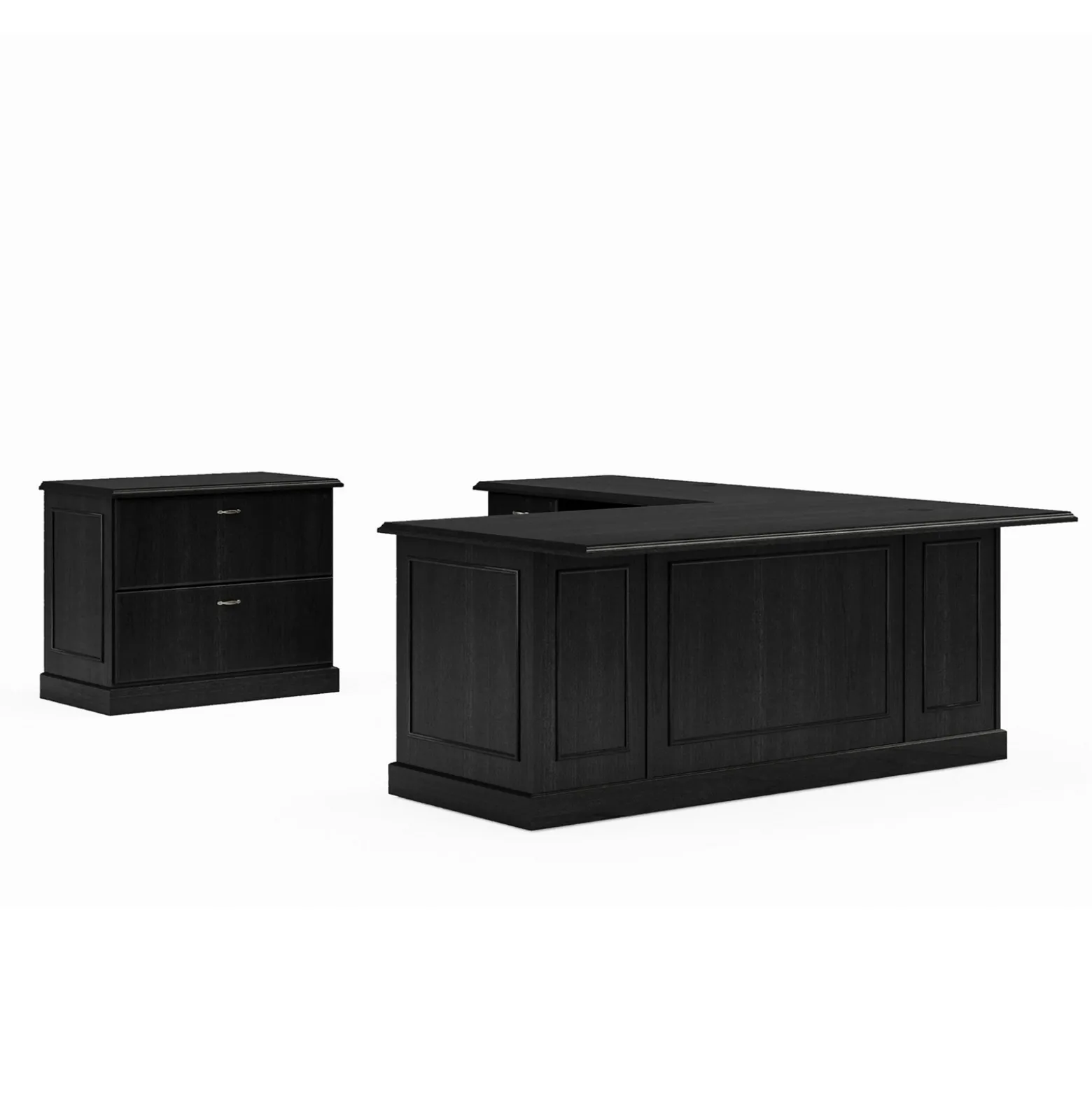 Liberty L-Shaped Desk w/ Left Return and Lateral File