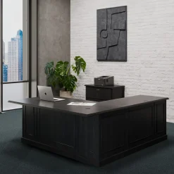 Liberty L-Shaped Desk w/ Left Return and Lateral File