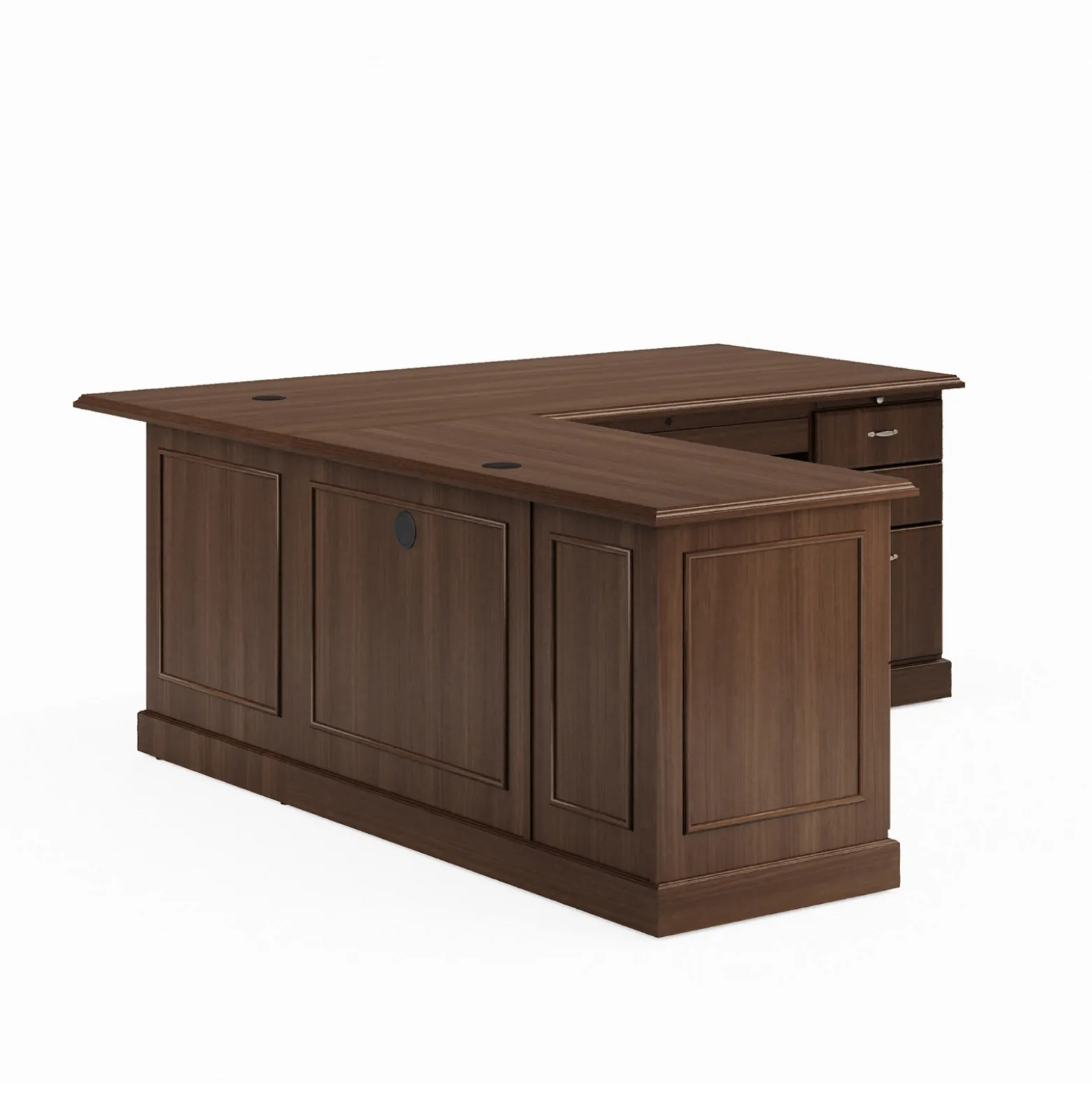 Liberty L-Shaped Desk w/ Left Return and Lateral File