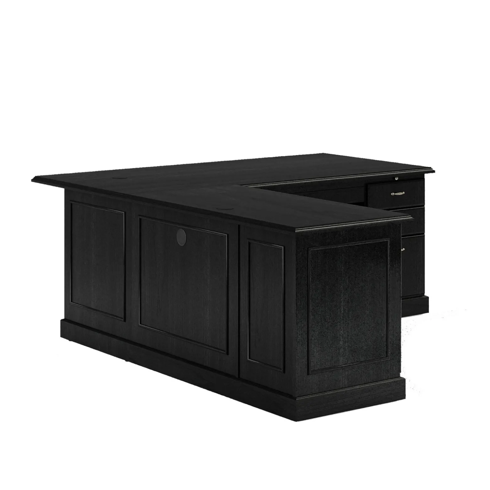 Liberty L-Shaped Desk w/ Left Return and Lateral File