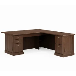 Liberty L-Shaped Desk w/ Right Return - 72"W x 84"D