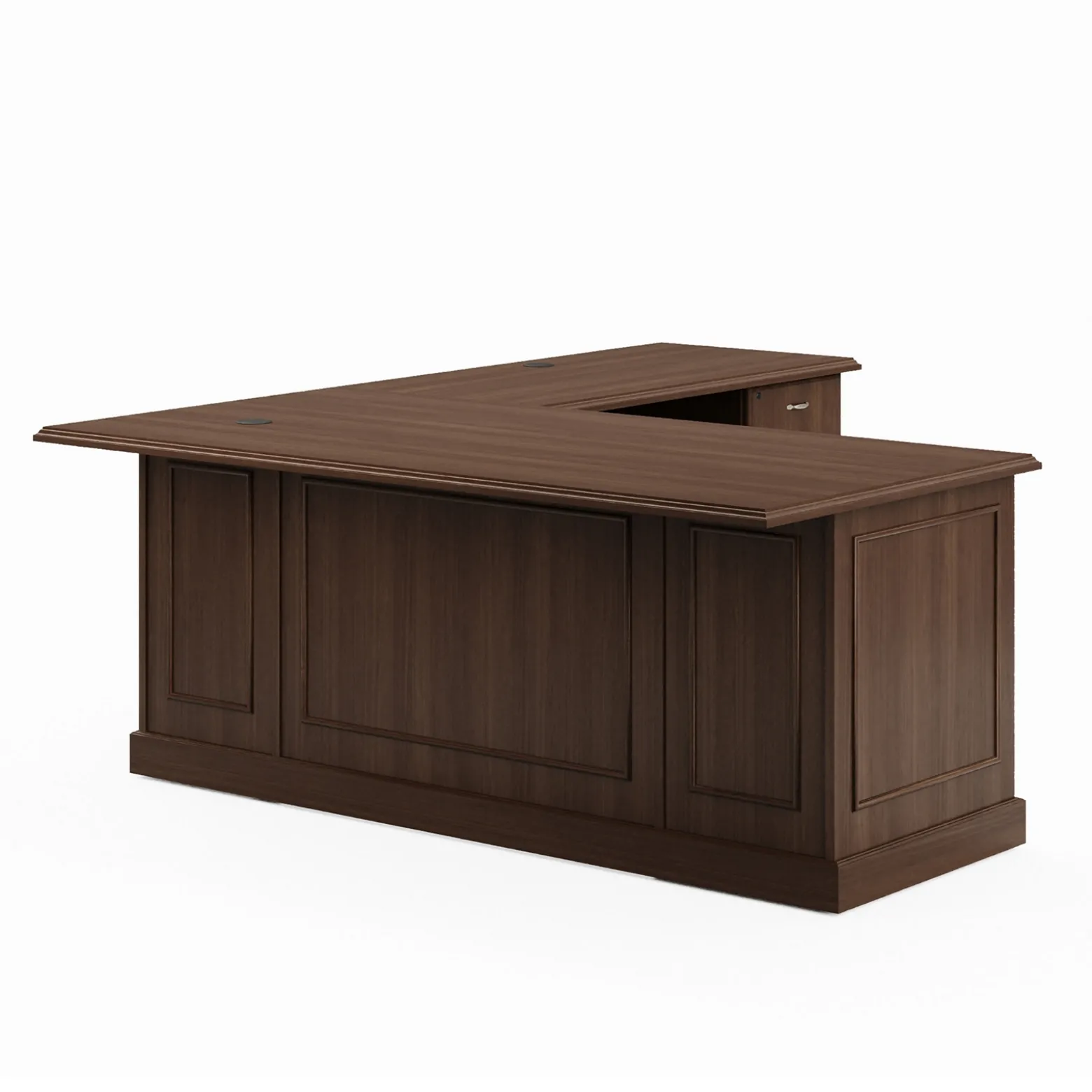 Liberty L-Shaped Desk w/ Right Return - 72"W x 84"D