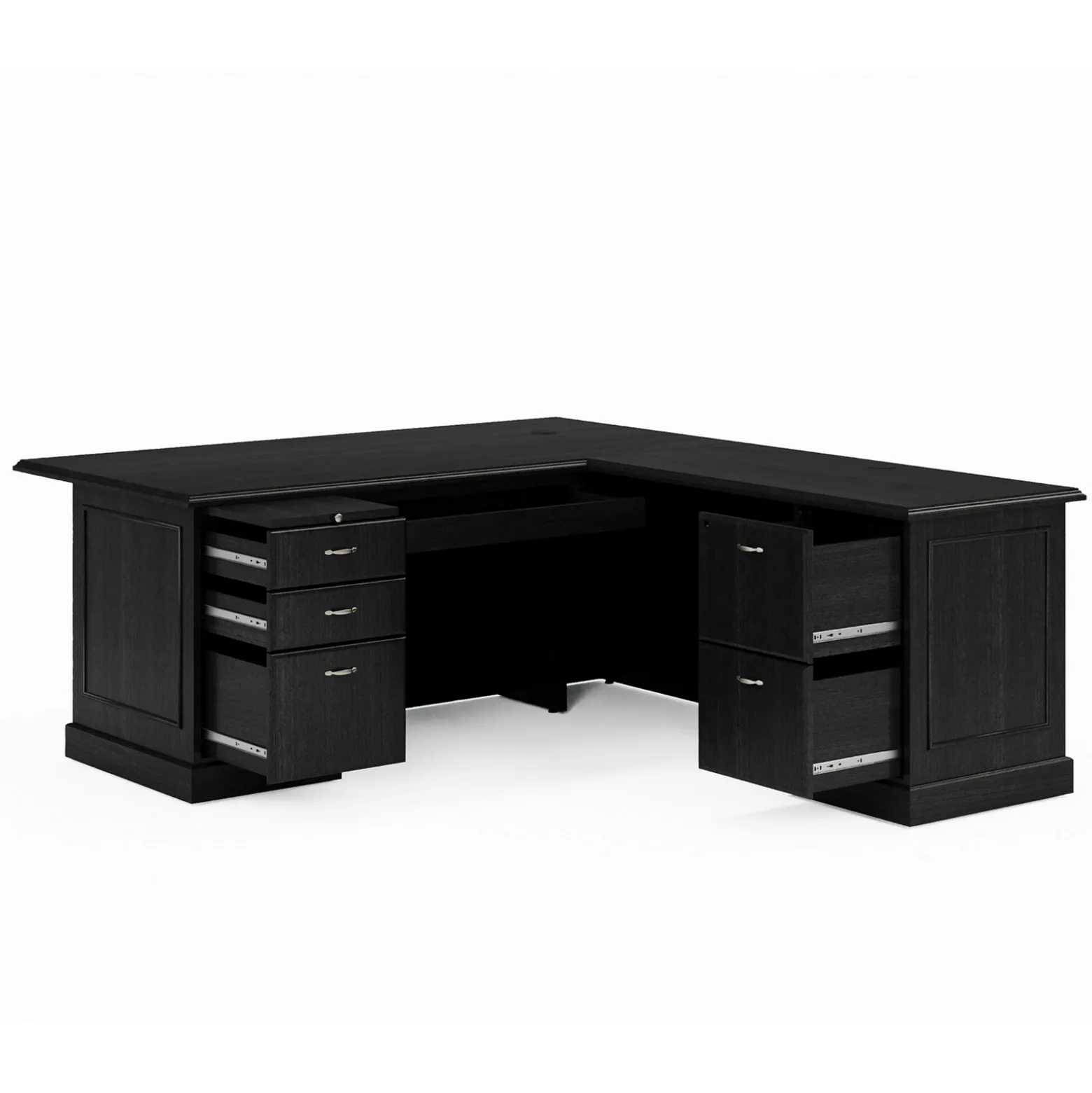 Liberty L-Shaped Desk w/ Right Return and Lateral File